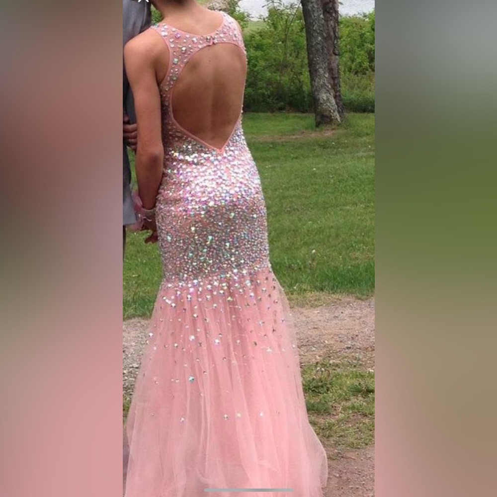 Pink Dancing Queen Prom Dress